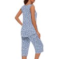 thumbnail image 4 of Baikeli Women Sets Summer Clearance Two Piece Outfits for Women Plus Size Suits Striped Tops Drawstring Waist Pants Jogger Sets with Pockets Summer Pants Sets Women 2 Piece Outfits, 4 of 7