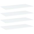 thumbnail image 1 of vidaXL Bookshelf Boards 4 pcs White 80x40x1.5 cm Engineered Wood, 1 of 5