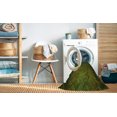 thumbnail image 2 of Ahgly Tapis Rectangulaire Lavable en Machine Intérieur Transitionnel Vert Forêt Foncé, 2 Pieds x 3 Pieds, 2 of 7