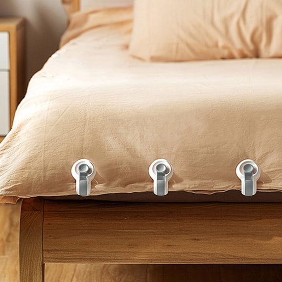 Boovnll Kit d'Outils, et Boucle de Couette Pratique Clip de Fixation de Drap de Couette Ne Blesse Pas la Couette 6 Packs, Ensemble d'Outils, Essentiels pour la Maison, Essentiels Ménagers