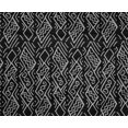 thumbnail image 4 of oneOone Tissu Polyester Lycra Tourbillon & Géométrique Bloc Tissu Imprimé par Yard 56 Pouces de Large, 4 of 4