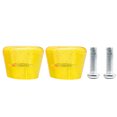 thumbnail image 1 of 2 Pcs Freins à Roulettes Universels pour Patins en Ligne Bloc Butée Antidérapante pour Patins Jaune, 1 of 8