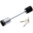 thumbnail image 2 of DeadBolt Trailer Coupler Lock RC5 Flush Lock Design; For 3-3/8 Inch Opening Surge Brake Style Couplers; Black; Nickel Chrome Finish, 2 of 3