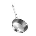 thumbnail image 2 of 1PC 316 Stainless Steel Egg Frying Pan Multi Layer Bottom Small Skillet Compatible With Induction Stoves Home Kitchen Cookware,Stainless Steel Fry Pan,Induction Skillet,5.2", 2 of 4