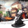 thumbnail image 4 of kurtrusly Dual USB Ports Charging Dock Gamepad Charger Docking Station Stand Replacement for PS4 Controller, 4 of 6