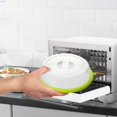 thumbnail image 3 of Professional Microwave Food Anti-Sputtering Cover With Handle Heat Resistant Lid For Microwave Food Cover, 3 of 7