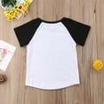 thumbnail image 2 of T-shirt pour Filles - Promue Grande Sœur - Hauts à Manches Courtes en Coton, 2 of 4