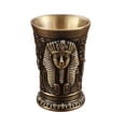 thumbnail image 2 of Glass, Vintage Pattern Personalized Metal Goblet, , for Drinkware Accessories , bronze, 2 of 8