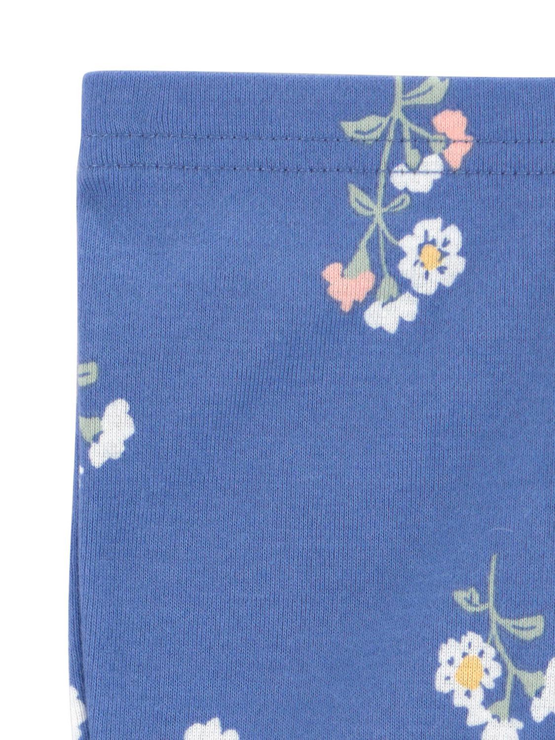 Carter's Child of Mine Fil Paquet de 2 pantalons - Motif floral bleu