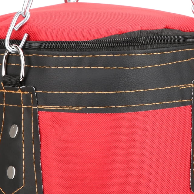 Boxing Sandbags, Children Hanging Sandbags, Red Big Load-bearing Capacity Metal Chains Design Strong And Durable For Thai Boxing Taekwondo Children Under 14