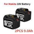 thumbnail image 2 of 18V 9000mAh Lithium-Ion Replacement Battery For Cordless Tools BL1860 BL1840 BL1850, 2 of 9