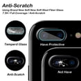 thumbnail image 1 of Replacement for iPhone 6/6S/6 plus/6S plus/7/8/7 plus/8 plus/X/XS/XS max 6 plus/6S plus Tempered Glass Clear Lens Film Back Camera Protector, 1 of 7