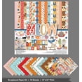 thumbnail image 3 of Inkdotpot Collection à Thème de Chats, Papier de Scrapbooking Double Face, Trousse de Papier, Carton 12"x12 Pouces, Paquet de Papier pour Fabrication de Cartes avec Feuille d'Autocollants - 16 Pages - Multicolore, 3 of 4
