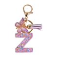 thumbnail image 2 of lionlar Porte-Clés en Résine Ornements Filles Femmes Cadeaux Alphabet Anglais Porte-Clés Z Z, 2 of 9