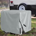 thumbnail image 2 of Waterproof Generator Cover,Fits Most Generators 5500-15000 Watt Grey, 2 of 8