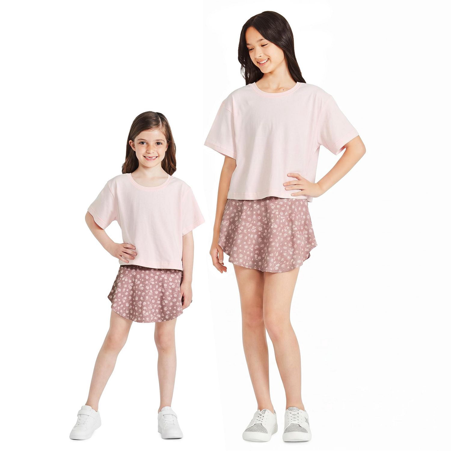 Ensemble 2 pièces avec jupe-short George pour filles