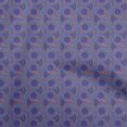 thumbnail image 1 of oneOone Rayon Blue Fabric Kalamkari Craft Projects Decor Fabric Printed By The Yard 56 Inch Wide, 1 of 5