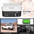 thumbnail image 4 of Costway 37 Quart Portable Electric Car Cooler Refrigerator Compressor Freezer Camping, 4 of 10