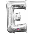 thumbnail image 1 of Shimmering Silver Foil Balloon, Perfect Party Decor, High-Float Time & Self-Seal Tech, 1 of 1