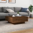 thumbnail image 2 of vidaXL Coffee Table with LED Lights Couch End Side Desk Living Room Furniture, 2 of 6