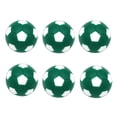 thumbnail image 1 of S SERENABLE 6 Pack (32mm Diameter) Table Soccer Football Foosball Balls Fussball Replacement Green, 1 of 1