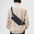 thumbnail image 4 of Wzzjkit Sac Banane pour Femmes Hommes Sac Banane Imperméable pour Femmes Ceinture Croisée Sac Banane avec 3 Poches Zippées Grande Taille Sangle Réglable pour Voyage Cycle Course, 4 of 6