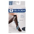 thumbnail image 3 of Truform Sheer Knee High Stockings, Open Toe: 15 - 20 mmHg, Charcoal, Small, 3 of 7