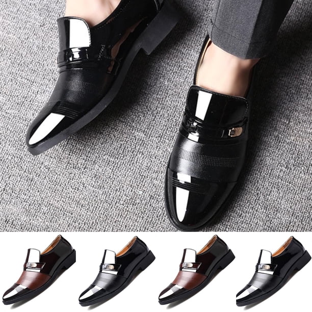 Ashton Gray mens dress shoes size 11 black leather monk strap Aston grey mens dress shoes main image 4