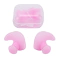 thumbnail image 1 of Bouchons d'Oreilles pour Nageur, Bouchons d'Oreilles de Natation Imperméables Bouchons d'Oreilles en Silicone Réutilisables pour Surf Plongée en Apnée pour la Douche Rose en Vrac, 1 of 8
