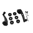 thumbnail image 3 of 1 Pair Universal Window Winder Cranks Aluminum Handle - Black, 3 of 5
