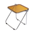 thumbnail image 4 of Abbracc Folding Tray Table Small Folding Table Practical Sturdy Versatile Compact Simple Tawny, 4 of 9