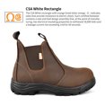 thumbnail image 2 of Tiger Safety CSA Men's Work Boots Steel Toe Leather 5925, 2 of 7