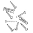 thumbnail image 1 of 100 Pcs Vis Auto-Perçantes Tête Ronde Vis Auto-Taraudantes Acier Inoxydable Entraînement Vis pour Bois M4.2x25 Ensemble de Fixations Kit, 1 of 8