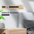 thumbnail image 3 of Yeacher Removable Electrical Outlet Track System Surface Mounted Power Track System Movable Wall Outlet Extender Wireless Power Strip Sliding Rail Cables Management Compartment for Home Improvement, 3 of 8