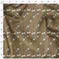 thumbnail image 4 of Soimoi Rayon Fabric Leaves & Peony Floral Decor Fabric Printed Yard 42 Inch Wide, 4 of 5