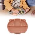 thumbnail image 3 of Toddler Plates With Suction  Silicone Divided Plates For Babies & Toddlers, 3 of 8