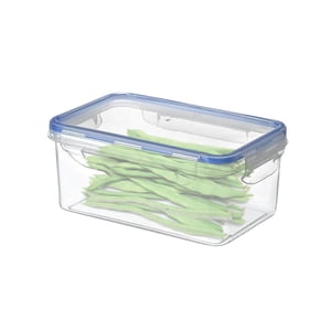 Ratfeit Kitchen Plastic Food Storage Container with Airtight Lids - Pack of 1- Reusable & Leftover Food Lunch Boxes - Leak Proof, Freezer & Microwave Safe