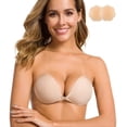 thumbnail image 1 of Adhesive Bra Sticky Bra ,Reusable Strapless, 1 of 5