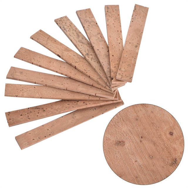 HLONK Clarinet Joint Cork 10PCS/Set Clarinet Neck Joint Cork Sheet Instrument Repair Accessories Clarinet Cork