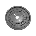 thumbnail image 3 of DYNWAVECA Exercise Bike Tension Belt Disc Dynamic Bike Belt Wheel, Disc Repairing Tools Stationary Bike Belt Drive Disc for Indoor Home 20cm Hexagonal hole, 3 of 10
