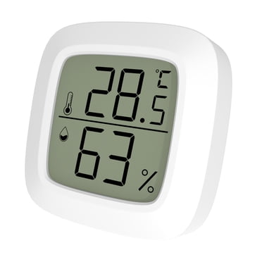 yeacher Mini Thermomètre Numérique d'Intérieur Hygromètre Maison Précis Température Humidité Jauge Moniteur pour Maison Bureau Chambre de Bébé Serre