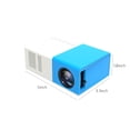 thumbnail image 3 of Portable Mini Projector, 1080p Supported LED Home Theater Projector, USB Powered Outdoor Movie Projector for Camping, Travel and Home Entertainment, 3 of 9