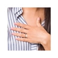 thumbnail image 4 of Bague Solitaire en Argent Sterling avec Perle d'Eau Douce de Culture 7-7,5 mm, 4 of 4