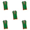 thumbnail image 3 of maskred Femmes de la Mode Plage Vacances Robe Boho Ethnique Élégante Robe en Vrac Vert 5Set, 3 of 6