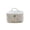 B, variant on Boovnll Makeup Bag, Large Capacity Stylish Portable Make Up Bag with Handle for Women Purse Cosmetics Toiletries Accessories Brushes, Travel Makeup Bag
