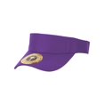 thumbnail image 1 of Solid Adjustable Sports Visor, Purple, 1 of 2