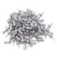 thumbnail image 3 of Goupilles de Poussée à Tête en Aluminium Aluminium Argent 3/8 100/boîte 5 Boîtes, 3 of 3