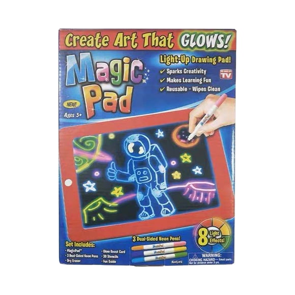Zeeneek Magic Pad 27*20*3cm LCD Drawing Tablet Anti-Radiation Blue