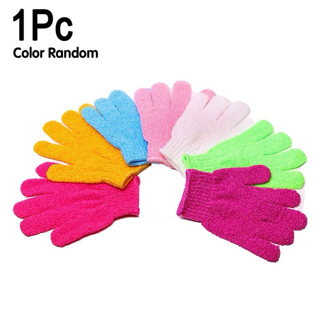 Exfoliating Bath Gloves For Shower Thickened Nylon Long-lasting Skin-friendly 16.5cm