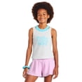 thumbnail image 1 of Justice Girls' Layered Rib Tank Top, 1 of 1